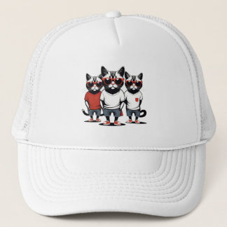 Cool Cats Group Trucker Hat