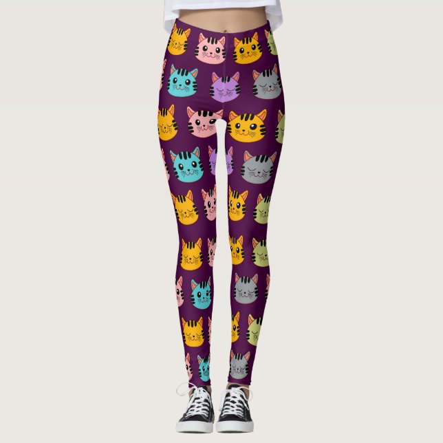 Cool Cats Leggings (Front)