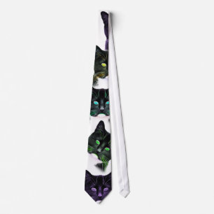 Cool Cats Neck Tie
