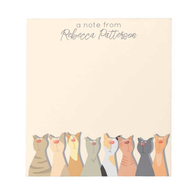 Cool Cats Notepad (Front)