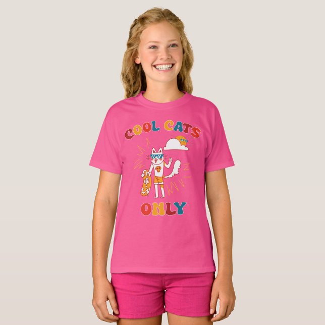 Cool Cats Only T-Shirt (Front Full)