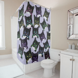Cool Cats Shower Curtain