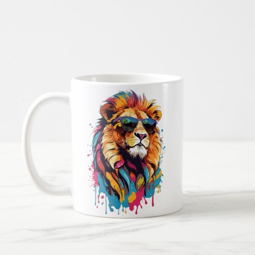 Cool Cats The Lion Coffee Mug
