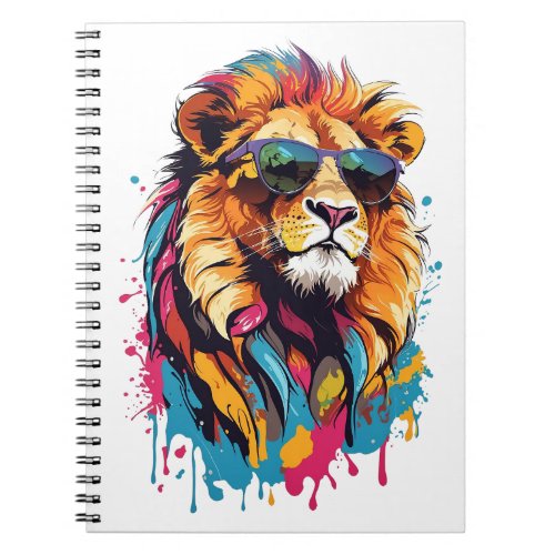 Cool Cats The Lion Notebook