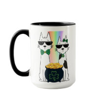 Cool Cats with Pot of Gold