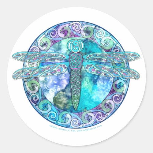 Cool Celtic Dragonfly
