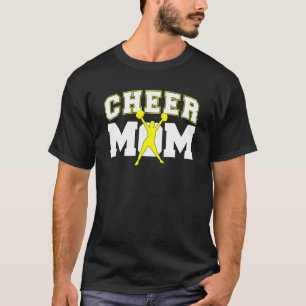Cool Cheer Mom For Women Cheerleader Cheerleading  T-Shirt