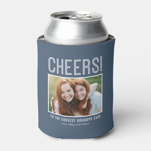 Cool Cheers EDITABLE COLOR Custom Can Cooler