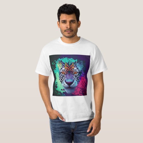 Cool Cheetah T_Shirt Design