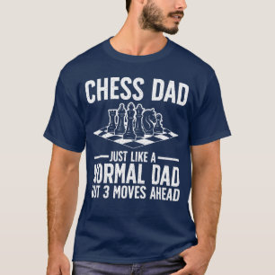 Cool Chess Player Art for Men Dad Knight Chess Lov T-Shirt