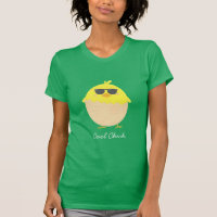 Cool Chick funky Easter yellow chick T-Shirt