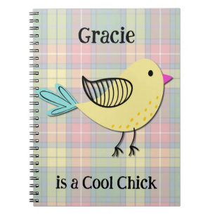 Cool Chick Retro Fun Journal Notebook