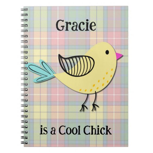 Cool Chick Retro Fun Journal Notebook