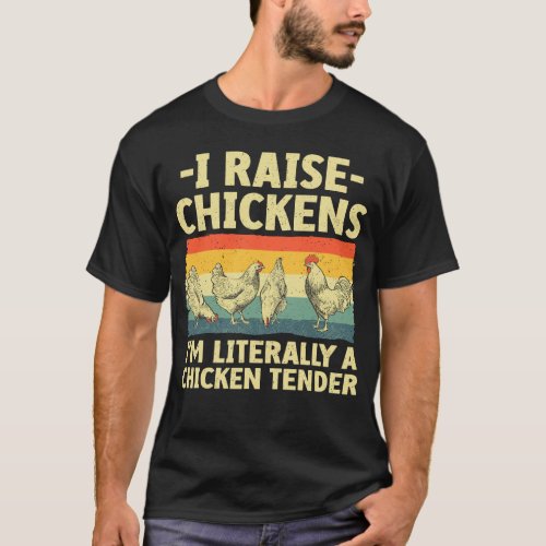 Cool Chicken Tender Art For Men Women Poultry  T_Shirt