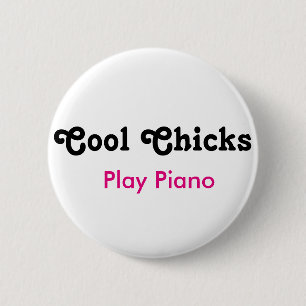 Cool Chicks Play Piano Button
