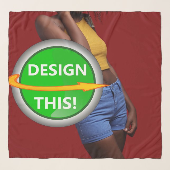 COOL! Chiffon Scarf - Large - Square (50" x 50") (Front)