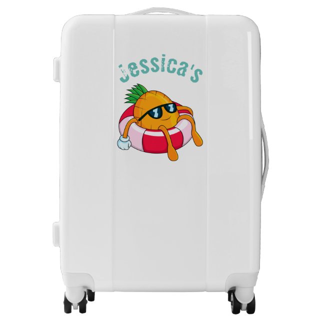 Cool Chill Pineapple Luggage (Front)