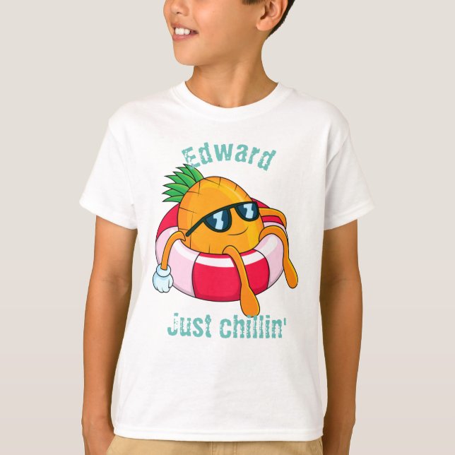 Cool Chill Pineapple T-Shirt (Front)