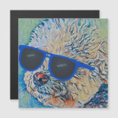 Cool 'Chon the Bichon Flexible Magnet (Front/Back)