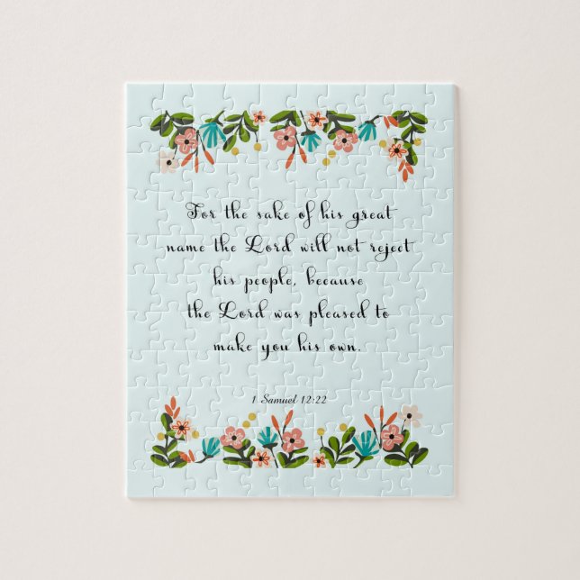 Cool Christian Art - Luke 11:13 Jigsaw Puzzle (Vertical)