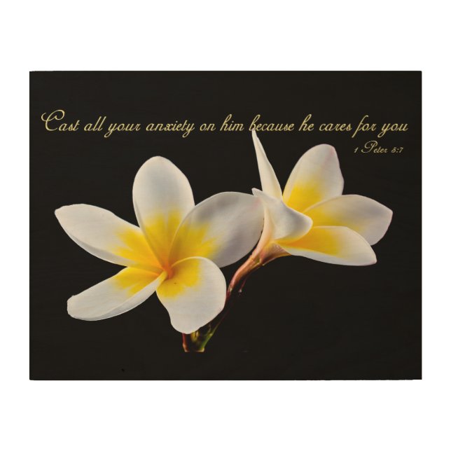 Cool Christian Bible Quotes Inspirational Sayings Wood Wall Art (Front)