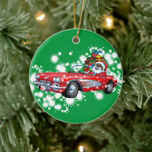 Cool Christmas! Ceramic Ornament