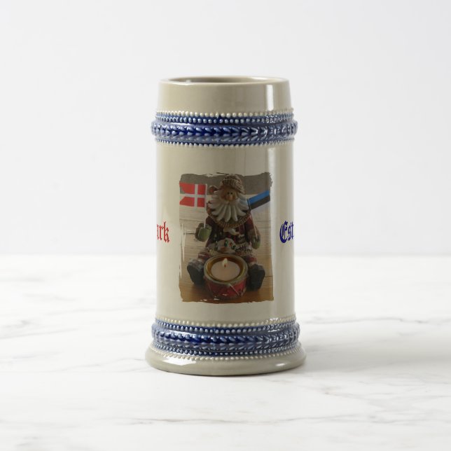 Cool Christmas Stein/Mug! Beer Stein (Center)