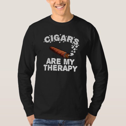 Cool Cigar For Men Women Smoker Cigarillo Smoking  T_Shirt
