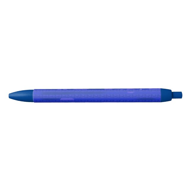  Cool Circuit Blue Geometric   Pen (Front)