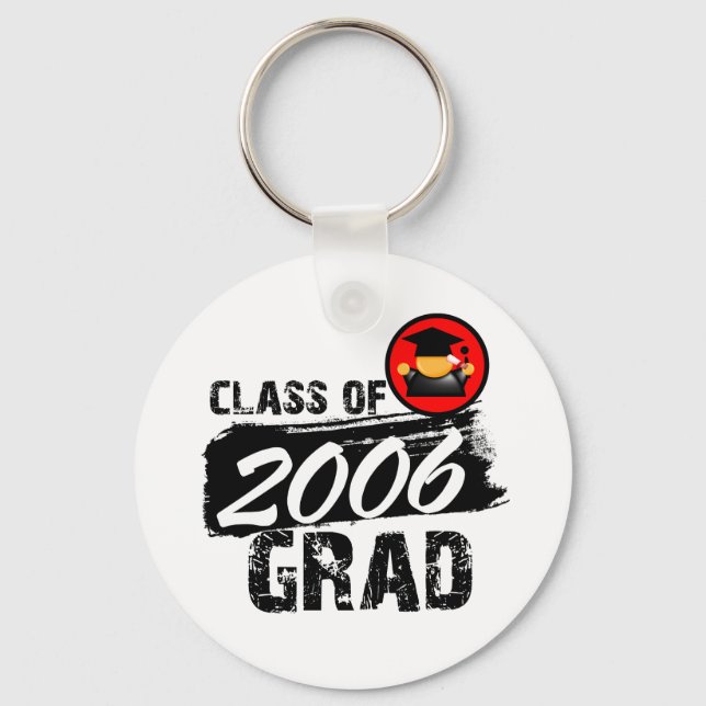 Cool Class of 2006 Grad Keychain (Front)