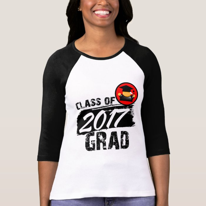 Cool Class of 2017 Grad Tee Shirts