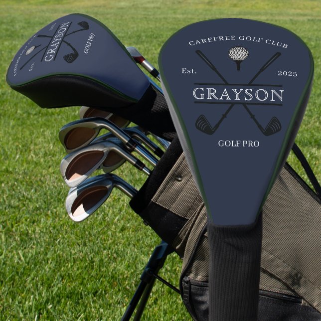 Cool Classic Golf Club Name Head Cover (Creator Uploaded)
