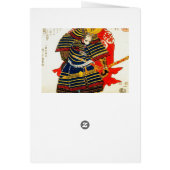 Cool classic oriental japanese samurai art japan (Back)