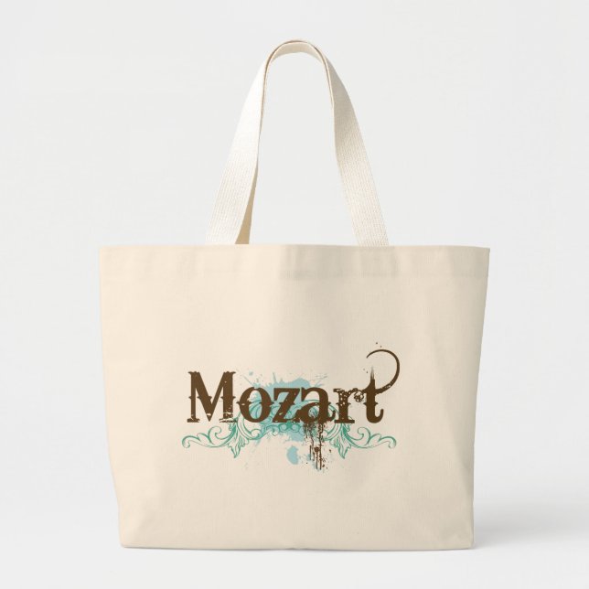 Cool Classical Mozart Tote Bag (Front)