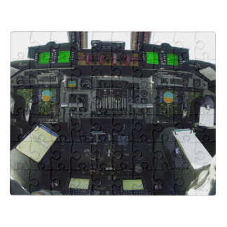 Cool Cockpit C-141C Starlifter Aircraft Jigsaw Puzzle