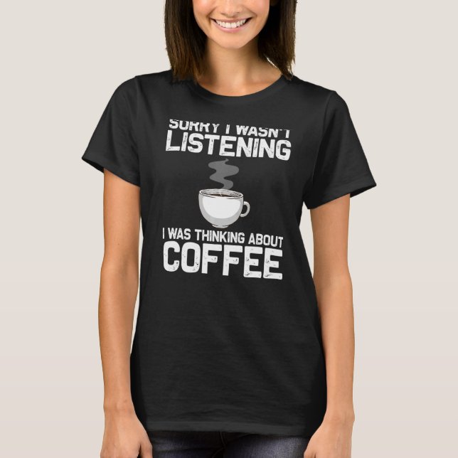 Cool Coffee For Men Women Cup Coffee  Barista Espr T-Shirt (Front)