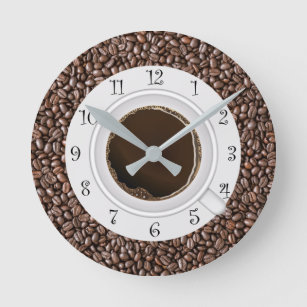 Cool Coffee Kitchen Wall Decor Clocks