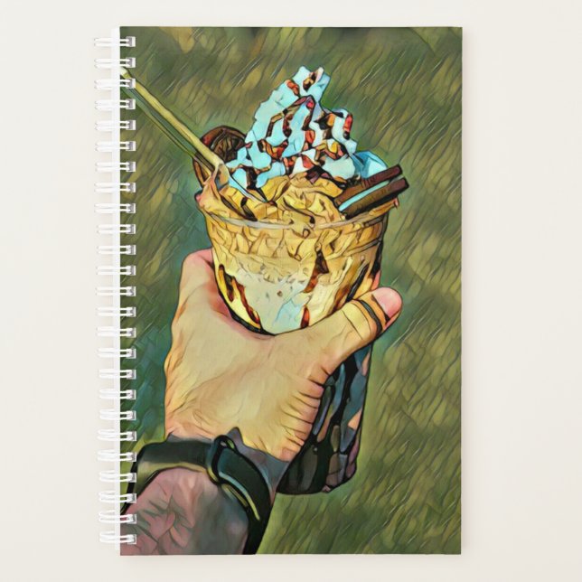 Cool cold freezing ice cream planner (Front)