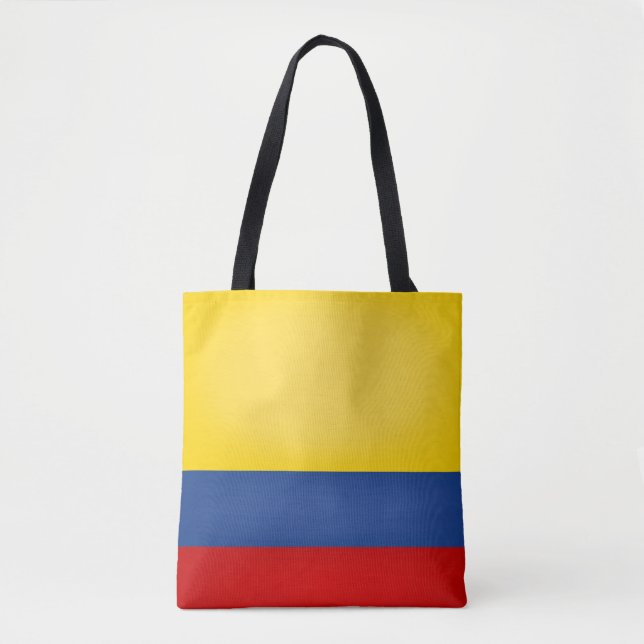Cool Colombia Flag Fashion Tote Bag (Front)