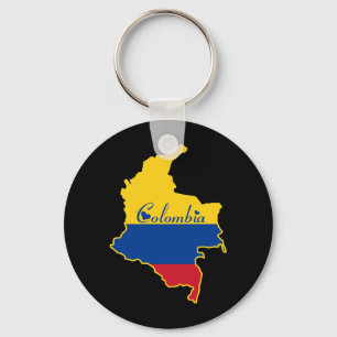 Cool Colombia Keychain