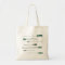 Cool color arrow tote