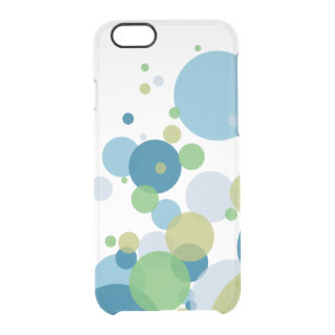 Cool Color Bubbles Clear iPhone 6/6S Case