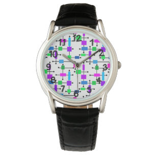 Cool Color Grid Watch