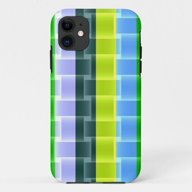 Cool color stripes modern design Case-Mate iPhone case (Back)