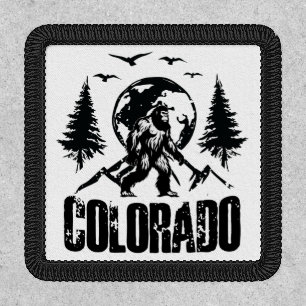 Cool Colorado Day Bigfoot Vintage Hiking Patch