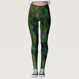 Cool Colored Fire Leggings