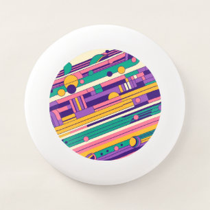 Cool, colorful 80s/90s retro designed Wham-O frisbee