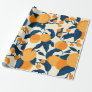 Cool & Colorful Apricot Pattern Wrapping Paper
