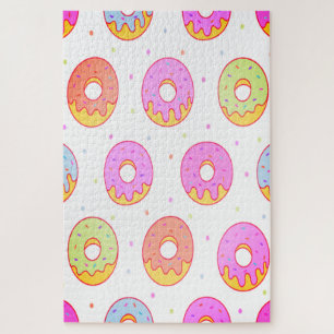 Cool Colorful Doughnuts Jigsaw Puzzle