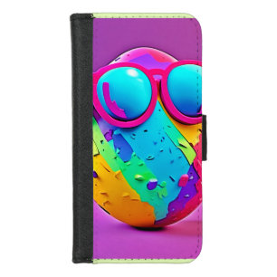 Cool Colorful Egg iPhone 8/7 Wallet Case